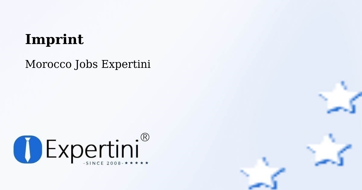 Imprint – Arfoud - Morocco Jobs Expertini