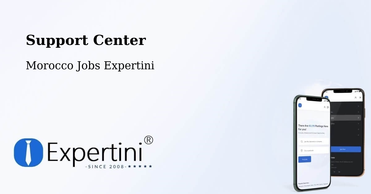 Support Services – Arfoud - Morocco Jobs Expertini